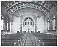 Intérieur de la synagogue K.K. Bene Israel, Cincinnati (Etats-Unis), 1912