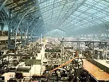 Exposition universelle de 1900 : la galerie des machines.