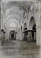 Intérieur de la mosquée an-Nasr reconstruite dans les années 1930