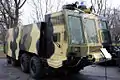 MVD Internal Troops ABS-40 "Lavina" riot control water cannon on BAZ-6953 chassis.
