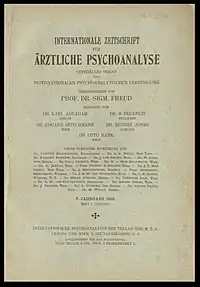 Image illustrative de l’article Internationale Zeitschrift für Psychoanalyse