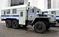 Police de Moscou: Ural 572060 aussi connu par le sigle VM-4320