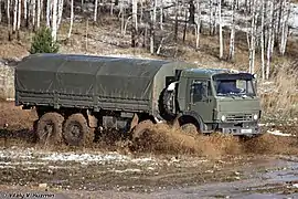 KamAZ-6350 en tout-terrain, 2012