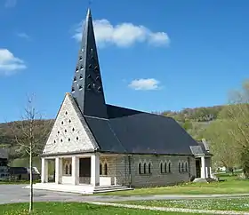 Vue de l'église.