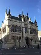 Town Hall d'Inverness, High Street (Écosse).