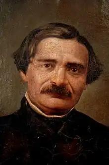 Portrait de Ion Heliade Rădulescu.