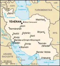 Description de l'image Iran map-fr.png.