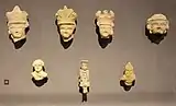 Figurines de personnages, XIe – XIIe siècle.