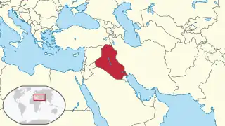 L'Irak au Proche-Orient
