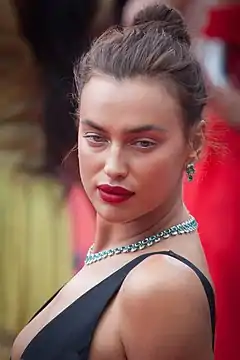 Irina Shayk au Festival de Cannes 2018.