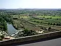 La rivière Guadalope vue depuis Alcañiz, 2006