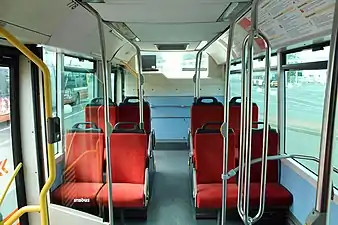 Aménagement Irisbus d'un Agora L GNV.
