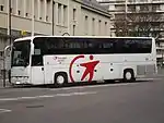 Irisbus Iliade sur la navette vers La Féclaz.