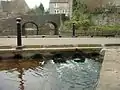 Pont-gué de Chew Stoke dans le Somerset (Angleterre)