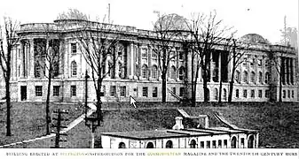 Cosmopolitan Building vers 1900 (publicité dans Cosmopolitan Magazine).