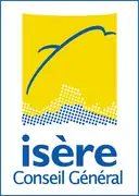 Logo de l'Isère (conseil général) de 2001 à 2010