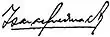 Signature de Isaías Medina Angarita