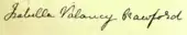 signature d'Isabella Valancy Crawford