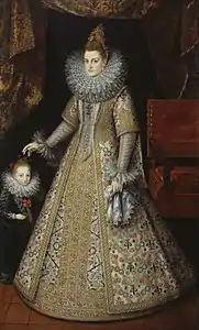 Isabelle-Claire-Eugénie, 1598-1600Palais de Kensington