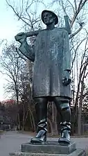 Statue Le batelier de l'Isar