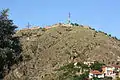 Vue de la forteresse et de sa colline