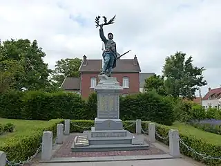 Monument aux morts d'Isbergues.