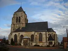 Église Saint-Isbergues d'Isbergues.