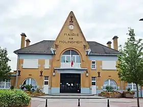 La mairie annexe de Molinghem.