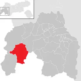 Localisation de Ischgl