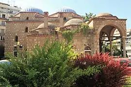 Vue de la mosquée depuis l'est.