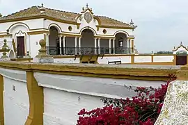 L'arène vue de l'extérieur.