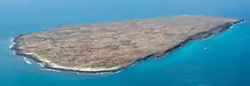 Vue aérienne de l'île Seymour Nord.