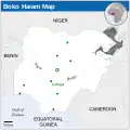 Territoires contrôlés par Boko Haram en février 2015