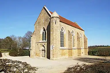 Chapelle templière, restée d'une grande commanderie établie au XIIe siècle.