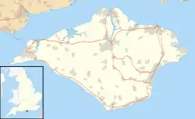 Voir sur la carte administrative de l'île de Wight