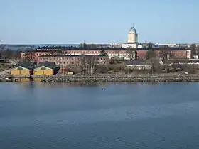L'île Iso Mustasaari de la forteresse Suomenlinna.