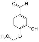 Structure de l'isoéethylvanillinr