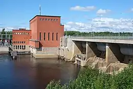 Centrale hydroélectrique d'Isohaara.