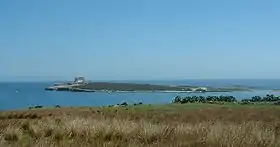 Vue de l'île de Capo Passero.