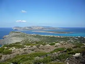 Photographie de l'île de l'Asinara depuis Stintino