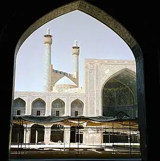 Mosquée de l'Imam (ex-Mosquée du Chah) construite par Chah Abbâs Ier (XVIIe siècle) (Ispahan)