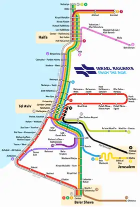 Image illustrative de l’article Chemins de fer israéliens
