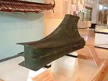 Éperon en bronze d'un navire grec  IIe siècle av. J.-C., trouvé au large d'Atlit en Israël