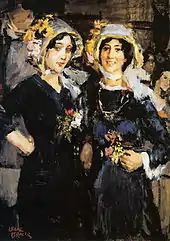 Deux Catherinettes, vers 1905