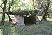 Dolmen de Gabaudet n°1 arrière