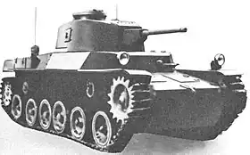 Pour comparaison, un Type 1 Chi-He, développement du Type 97