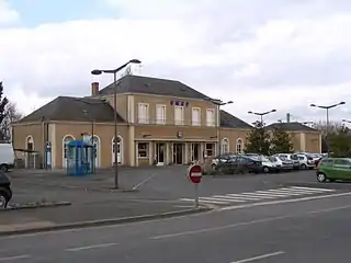 La gare en 2009.