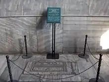 tombe d'Enrico Dandolo dans la cathédrale Hagia Sophia