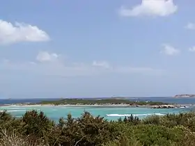 Vue de l'île Piana