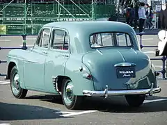 Hillman Minx Mark VI de 1953